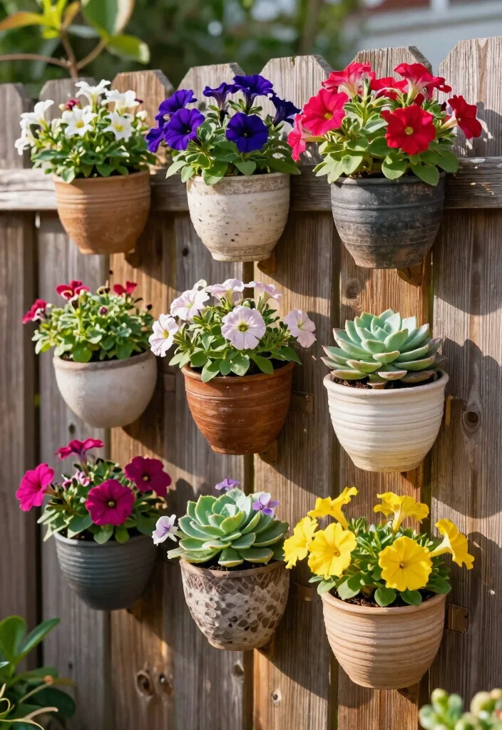 15 Best Flower Planter Concepts Outdoor Gardeners Love 1. Wall Mounted Planters 0