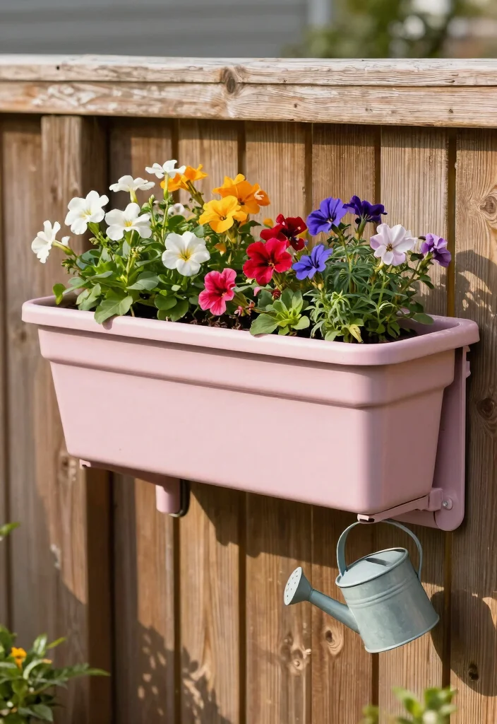 15 Best Flower Planter Concepts Outdoor Gardeners Love 10. DIY Gutter Planters 0