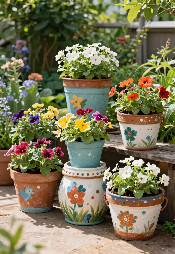 15 Best Flower Planter Concepts Outdoor Gardeners Love 13. Recycled Container Planters 0