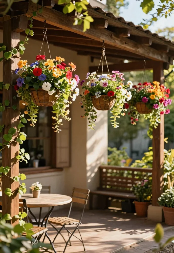 15 Best Flower Planter Concepts Outdoor Gardeners Love 3. Hanging Flower Baskets 0