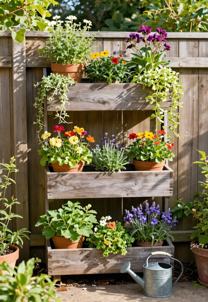 15 Best Outdoor Planter Decor Inspiration for Your Garden 1. Vertical Wall Planters 0