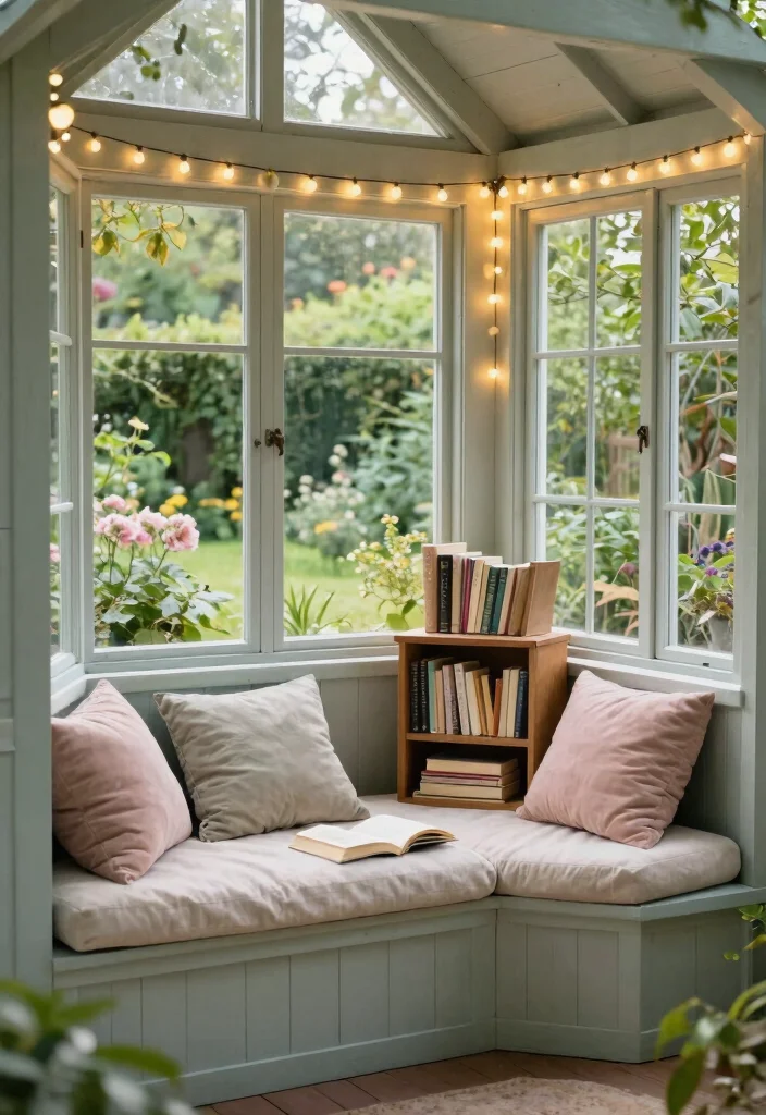 15 Best Sims 4 Garden Hut Ideas for Virtual Homeowners 7. Cozy Nook The Reading Shed 0