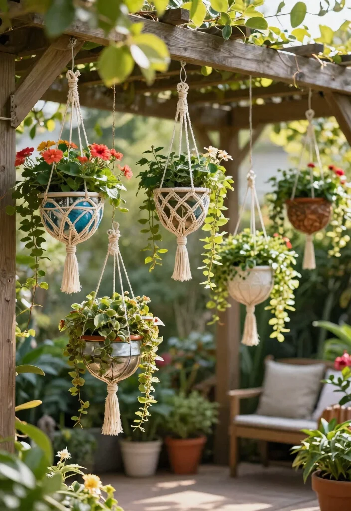 15 Trending 2024 Outdoor Planter Concepts You Need to See 2. Hanging Planters 0