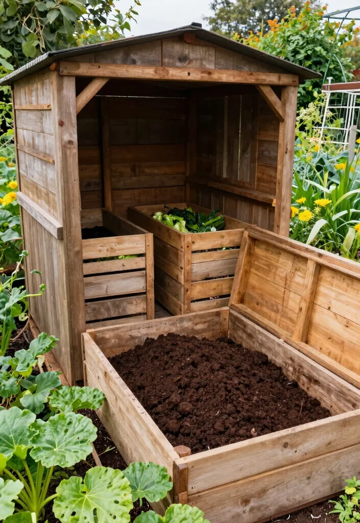 17 Stunning Garden Shed Ideas to Create Your Backyard Oasis 11. Shed with Integrated Composting Area 0