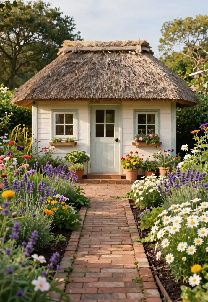 17 Stunning Garden Shed Ideas to Create Your Backyard Oasis 3. Cozy Cottage Shed 0