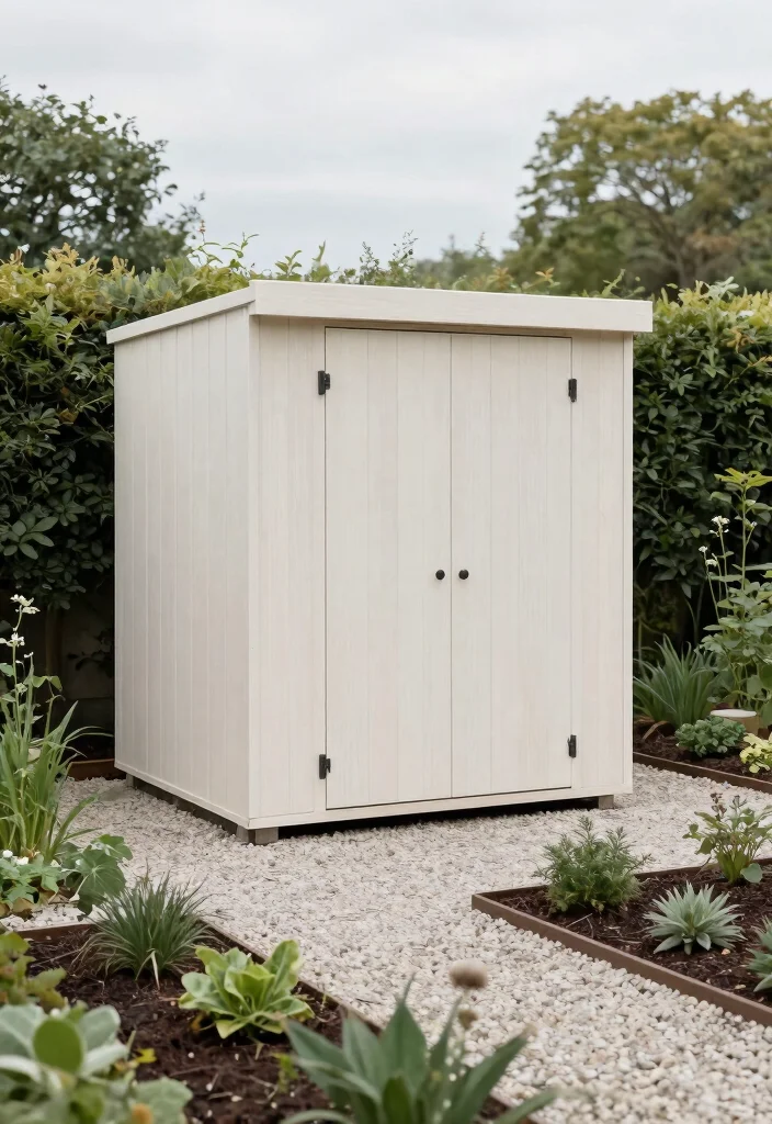 17 Stunning Garden Shed Ideas to Create Your Backyard Oasis 5. Minimalist Shed with Clean Lines 0