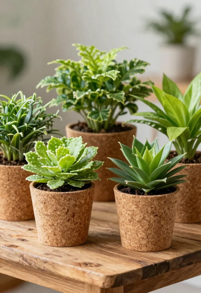 21 Stunning Outdoor Planter Ideas to Brighten Your Porch 19. Cork Planters 0