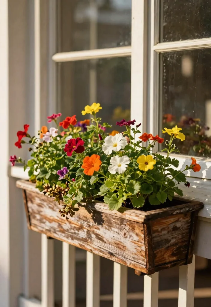21 Stunning Outdoor Planter Ideas to Brighten Your Porch 6. Window Box Planters 0