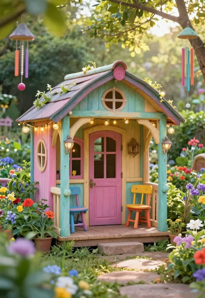 23 Breathtaking Garden Shed Inspiration Photos for Your Project 3. Whimsical Fairy Tale Shed 0