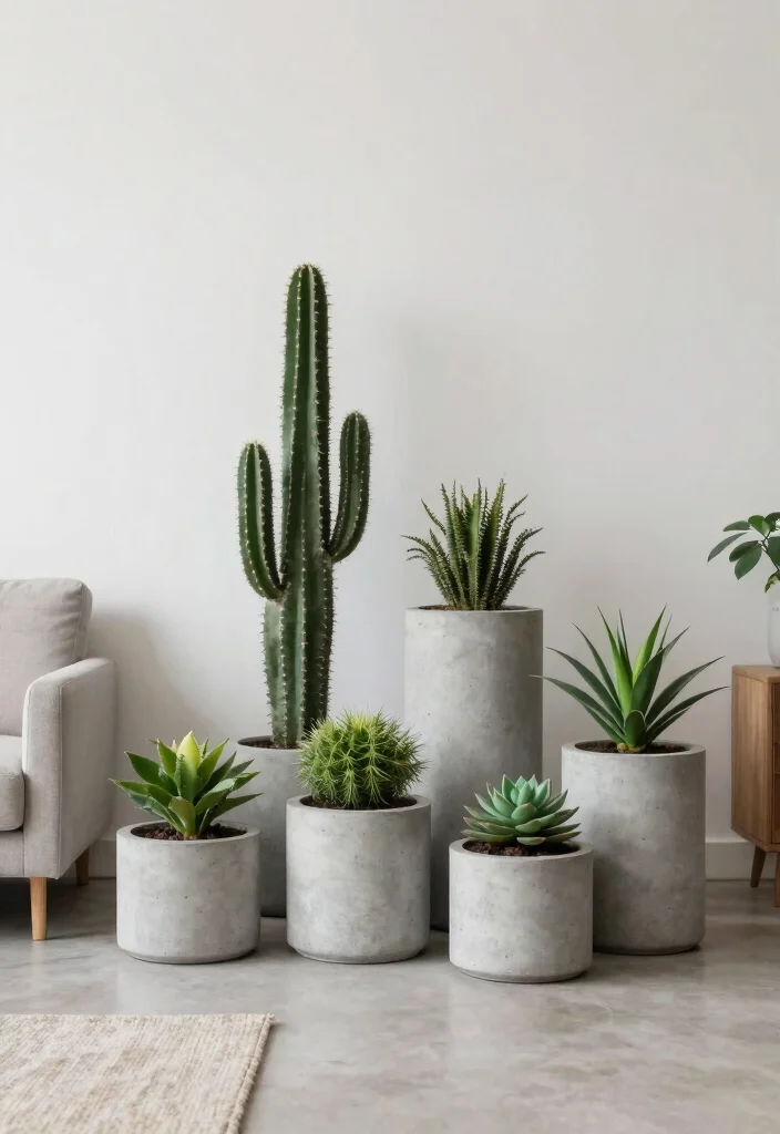 23 Creative Plant Stand Ideas to Show Off Your Greenery 17. Minimalist Plant Holders 0