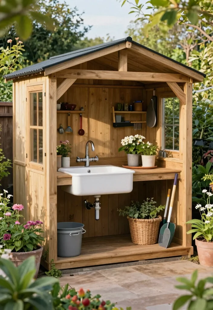 5 Practical Garden Shed Sink Ideas for Easy Potting Conclusion 0