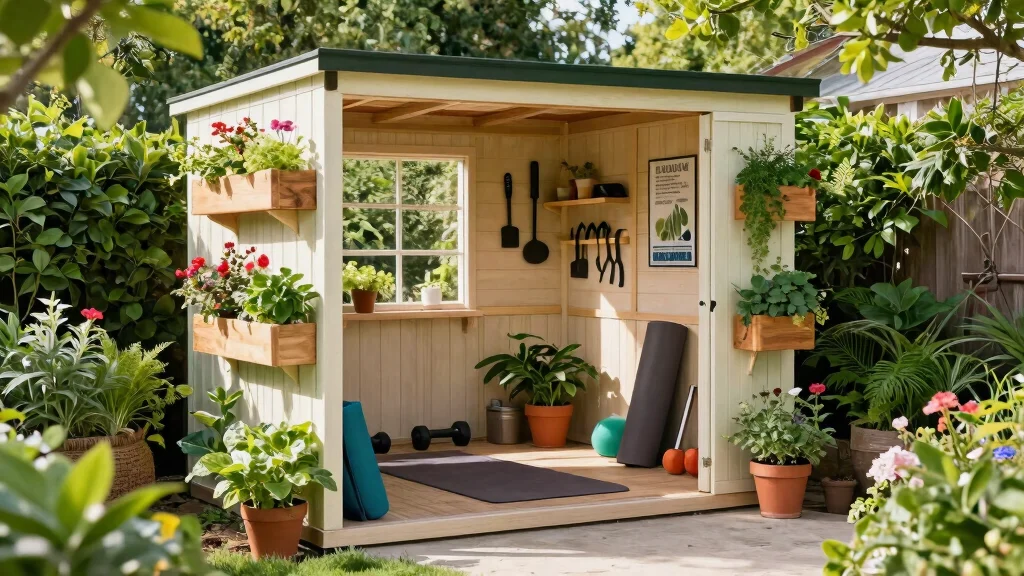 5 Smart Garden Shed Gym Ideas for an Outdoor Workout