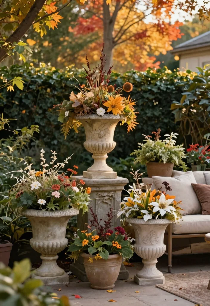 7 Beautiful Outdoor Urn Planter Ideas for Fall Decor Conclusion 0