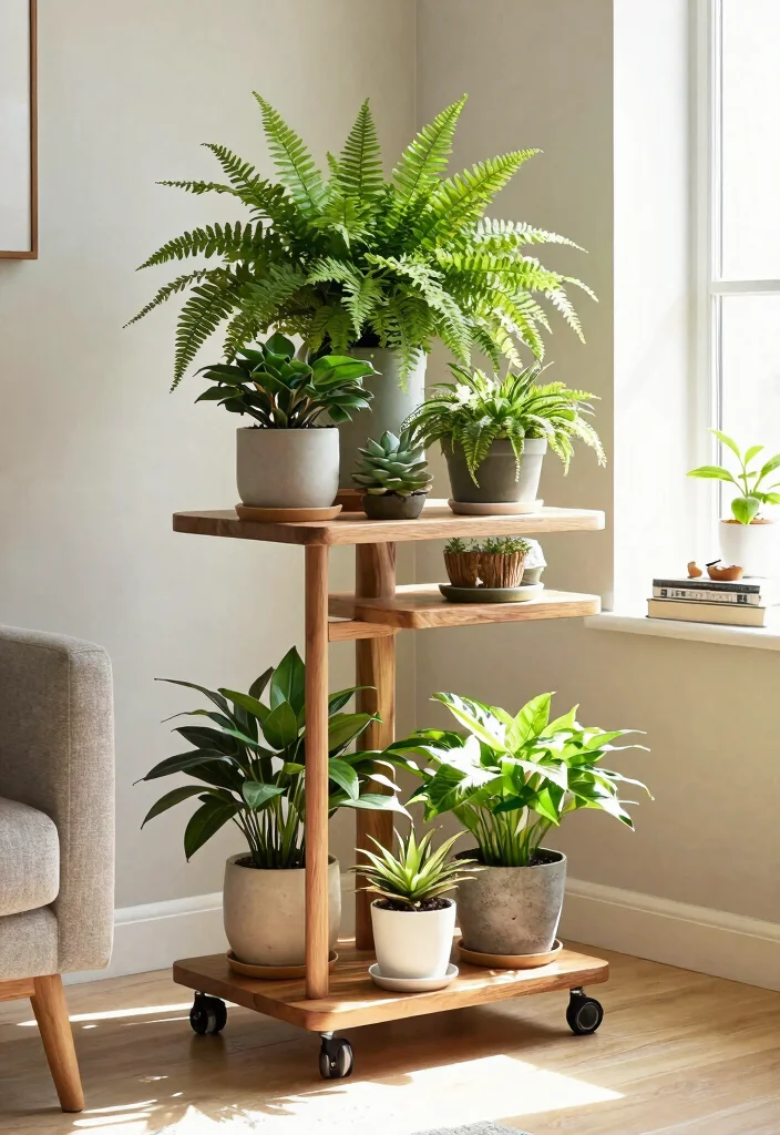 7 Best Ikea Hacks Plant Stand Projects Must Try 3. The FRNUFTIG Plant Stand 0