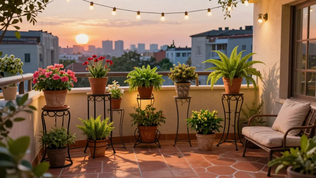 7 Classic Vintage Wrought Iron Plant Stand Ideas for Small Space Gardening