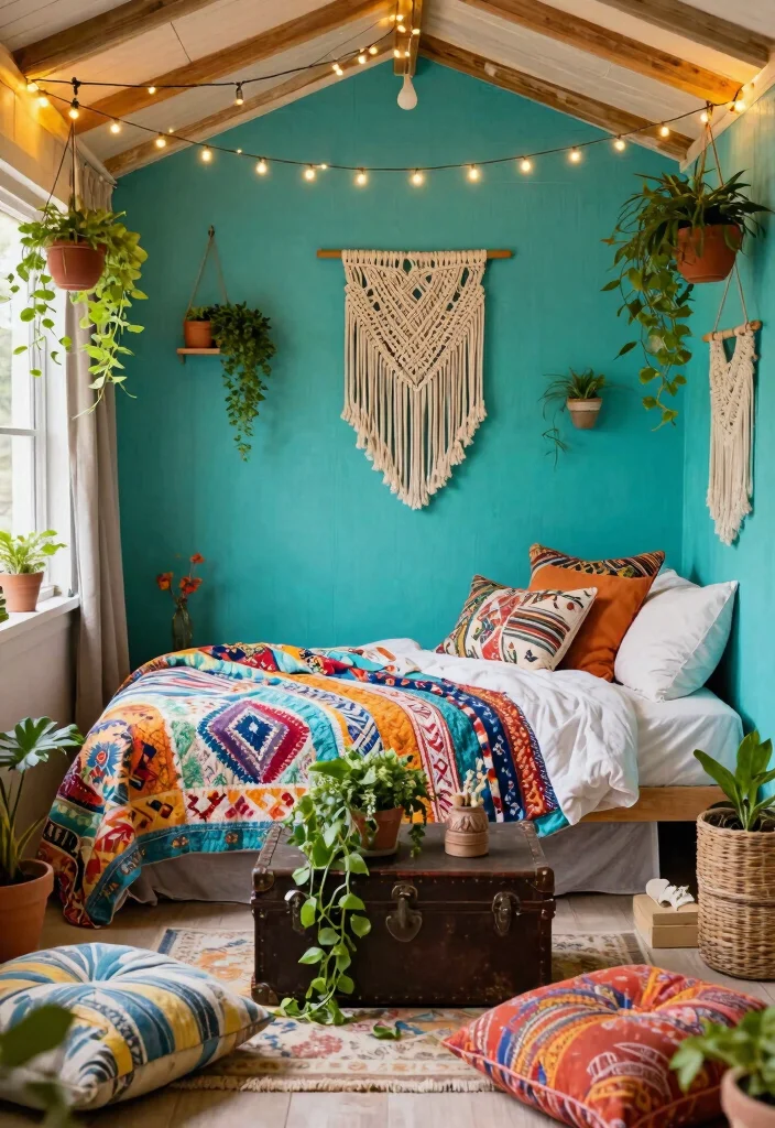 7 Cozy Garden Shed Bedroom Ideas Transform Your Outdoor Space into a Private Guest Suite 2. Bohemian Oasis 0