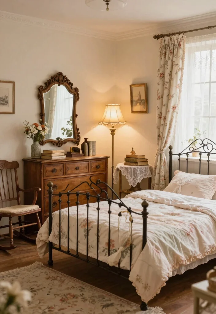 7 Cozy Garden Shed Bedroom Ideas Transform Your Outdoor Space into a Private Guest Suite 4. Vintage Charm 0