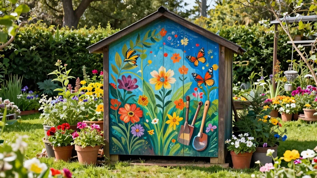 7 Creative Garden Shed Mural Ideas to Add Artistic Flair