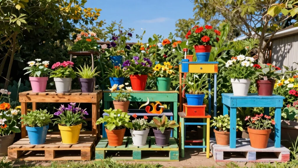 7 Creative Painted Plant Stand Ideas for a Fresh Look