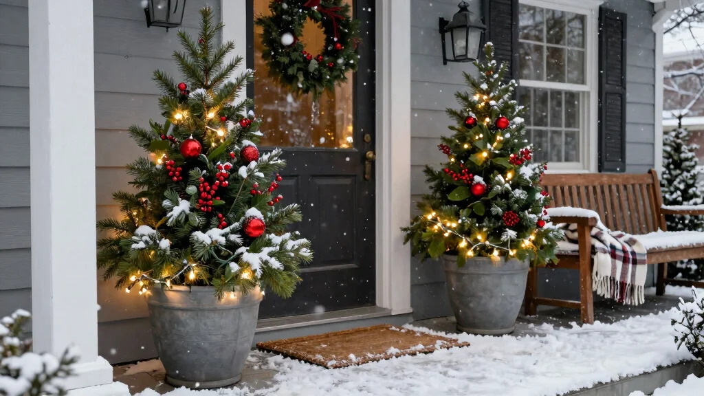 7 Festive Winter Planter Ideas for Holiday Cheer