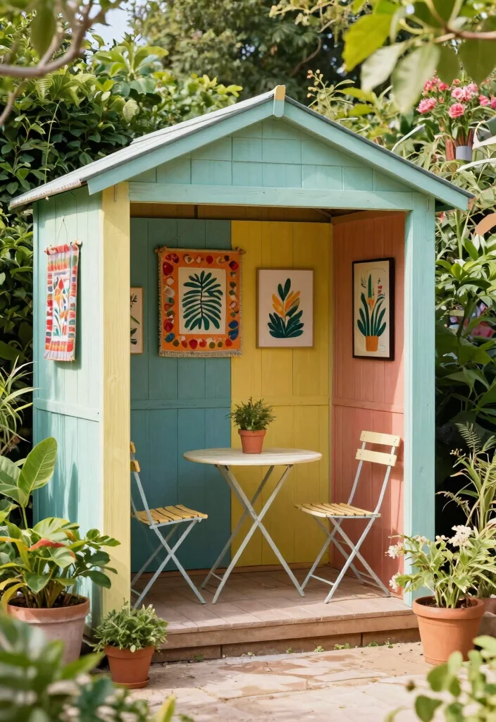 7 Genius Ways to Conceal Garden Shed Ideas Landscaping Tips 6. Multi Purpose Structures 0