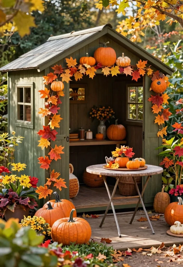 7 Genius Ways to Conceal Garden Shed Ideas Landscaping Tips 7. Seasonal Dcor and Themes 0
