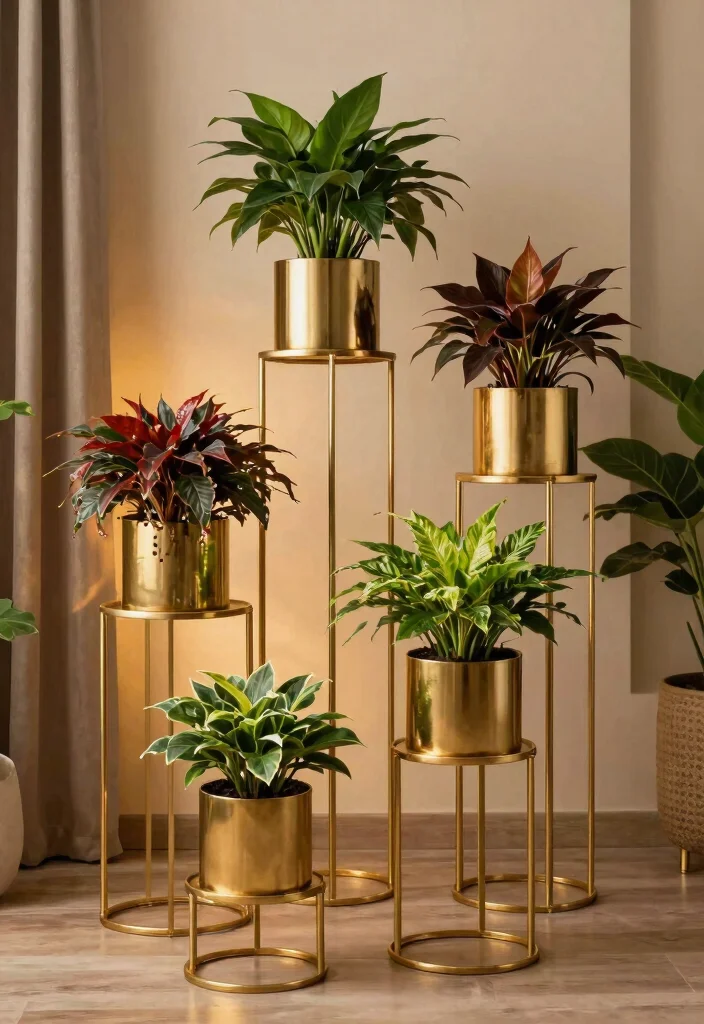 7 Luxury Gold Plant Stand Ideas for a Glamorous Look Conclusion 0