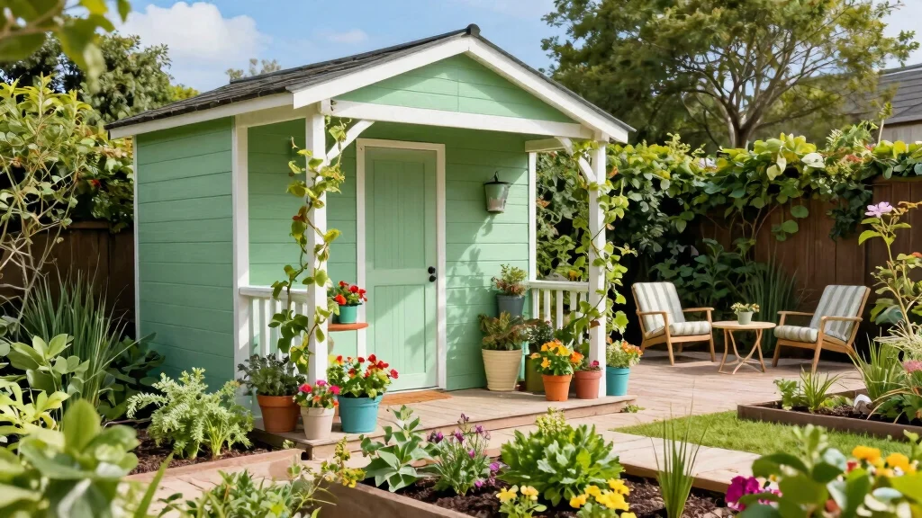 7 Practical Small Garden Shed Ideas [Tiny Space Solutions]