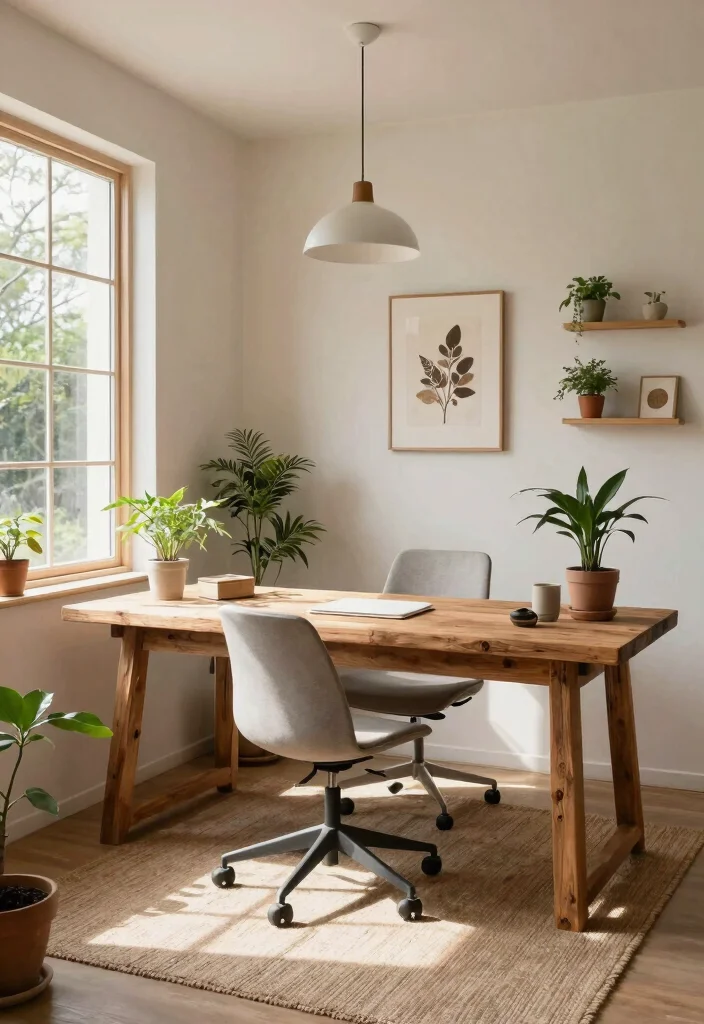 7 Productive Garden Shed Office Ideas for Eco Friendly Remote Workers 1. Minimalist Retreat with Natural Materials 0