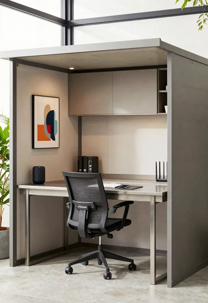 7 Productive Garden Shed Office Ideas for Eco Friendly Remote Workers 5. Chic Modern Garden Office 0