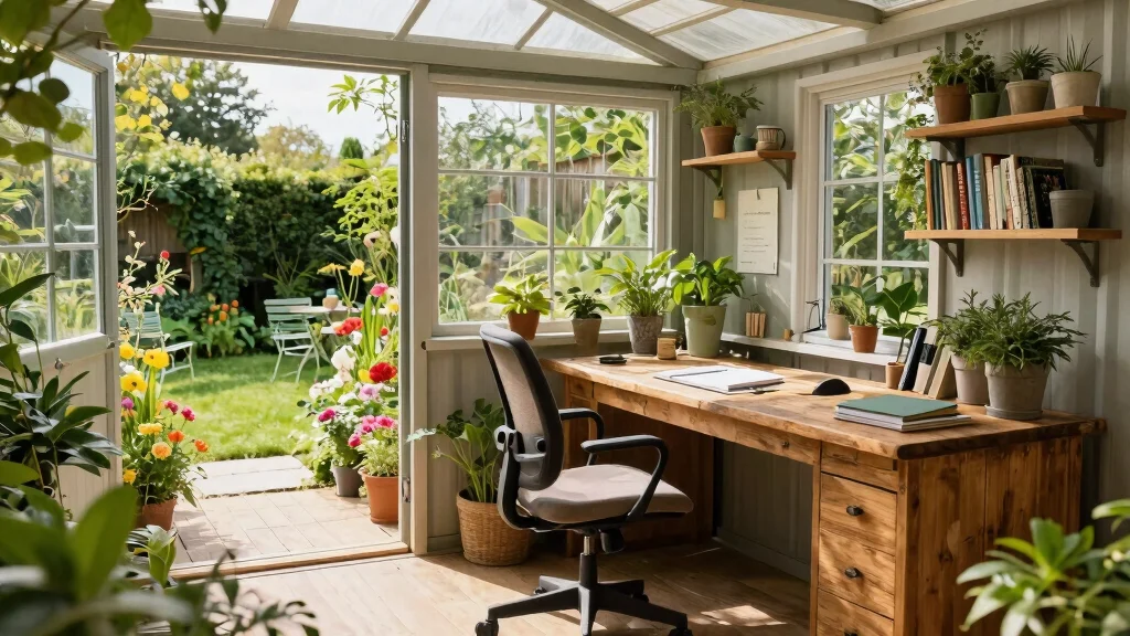 7 Productive Garden Shed Office Ideas for Eco-Friendly Remote Workers