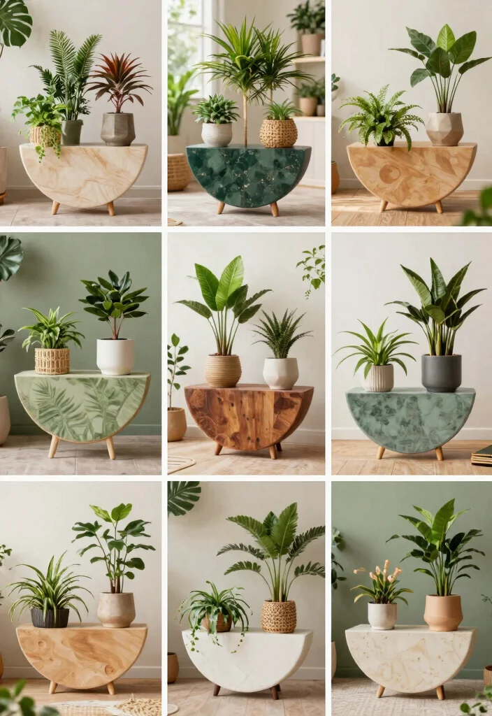 7 Sleek Half Moon Plant Stand Ideas for Wall Display Conclusion 0
