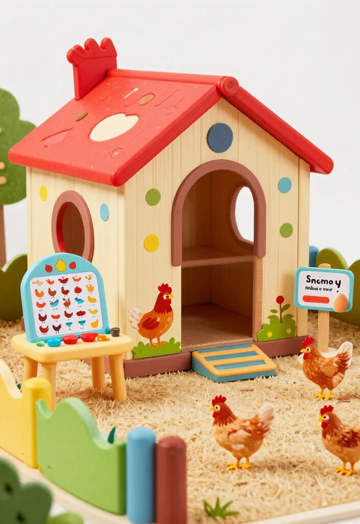 7 Smart Garden Shed Chicken Coop Ideas for Fresh Eggs 6. Educational Chicken Coop for Kids 0