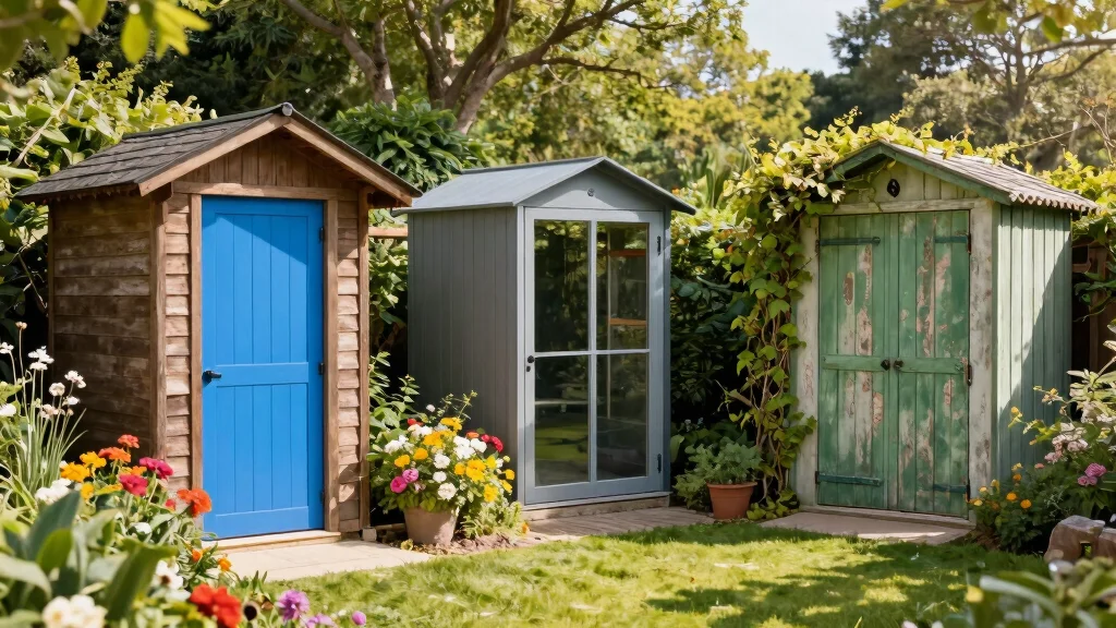7 Stylish Garden Shed Doors Ideas That Make a Statement