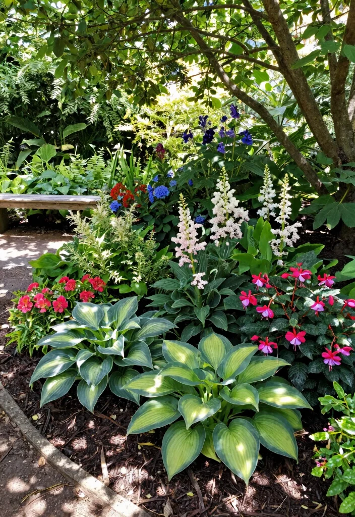 9 Best Outdoor Shade Planter Ideas for Darker Corners 6. Shade Loving Perennials for Longevity 0