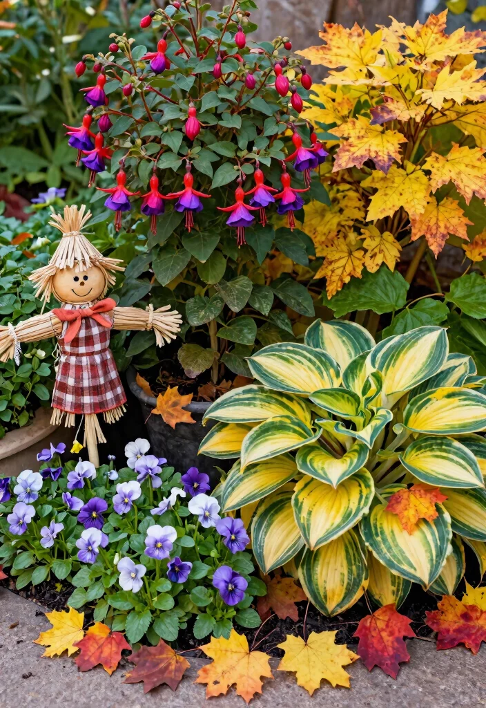 9 Best Outdoor Shade Planter Ideas for Darker Corners 9. Seasonal Arrangements for Year Round Interest 0