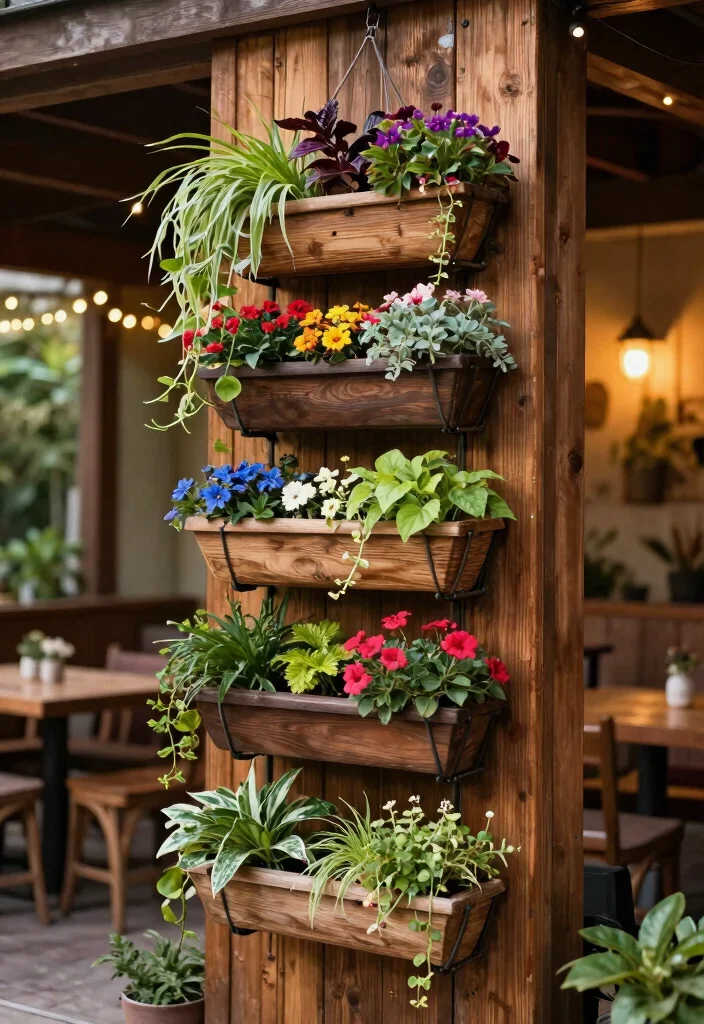 9 Charming Hanging Planter Ideas Outdoor Spaces Need 7. Tiered Hanging Planters 0