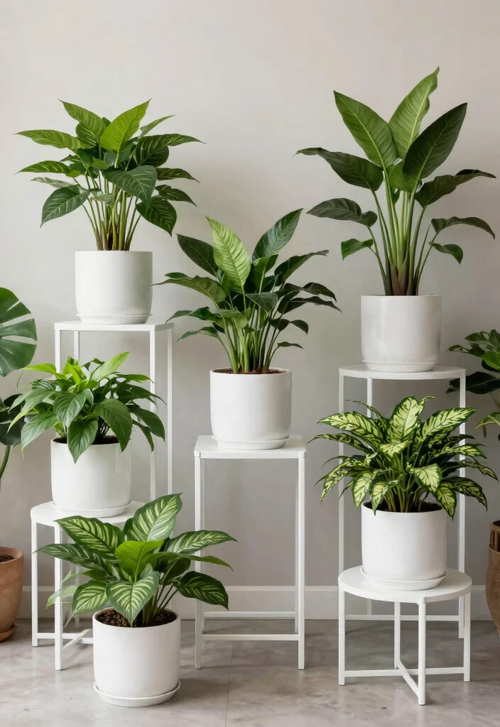 9 Clean White Plant Stand Ideas for a Modern Interior Conclusion 0