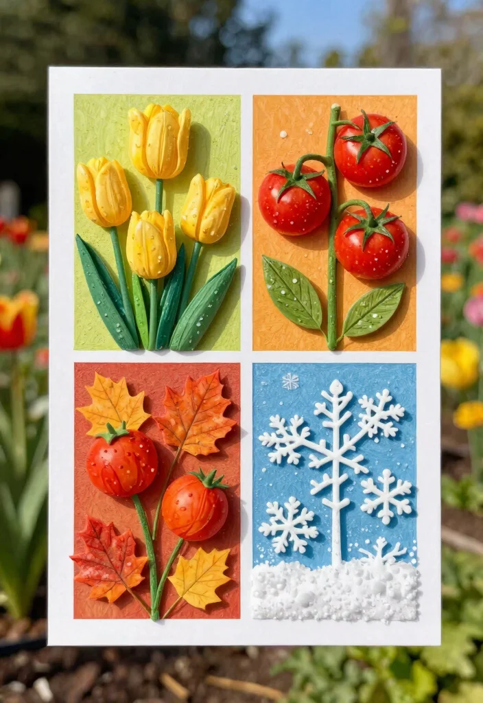 9 Creative Sizzix Garden Shed Card Ideas for DIY Crafts 6. Seasonal Garden Greeting Card 0