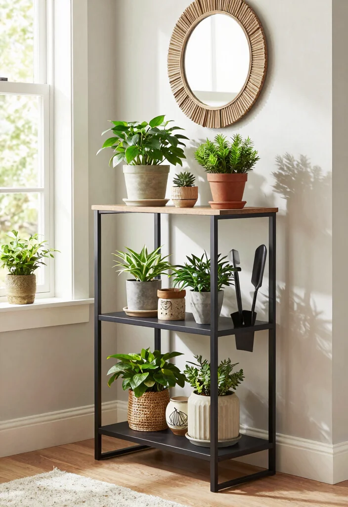 9 Elegant Victorian Plant Stand Ideas for a Formal Look 9. Stylish Multi Purpose Stands 0