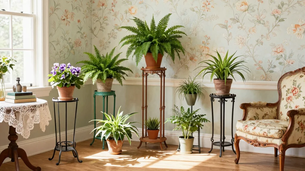 9 Elegant Victorian Plant Stand Ideas for a Formal Look