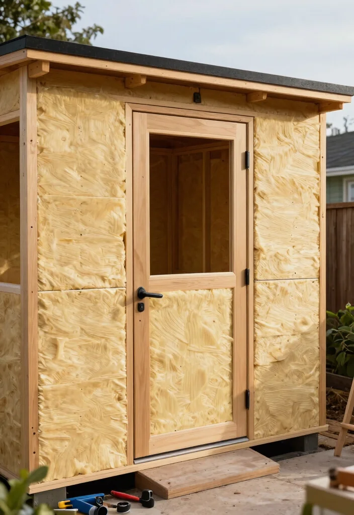 9 Essential DIY Garden Shed Building Tips for Success 6. Insulate for Year Round Use 0