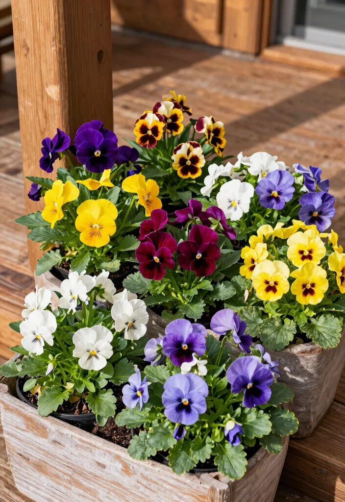 9 Romantic Valentine Outdoor Planter Ideas for Your Porch 7. Seasonal Blooms for February 0