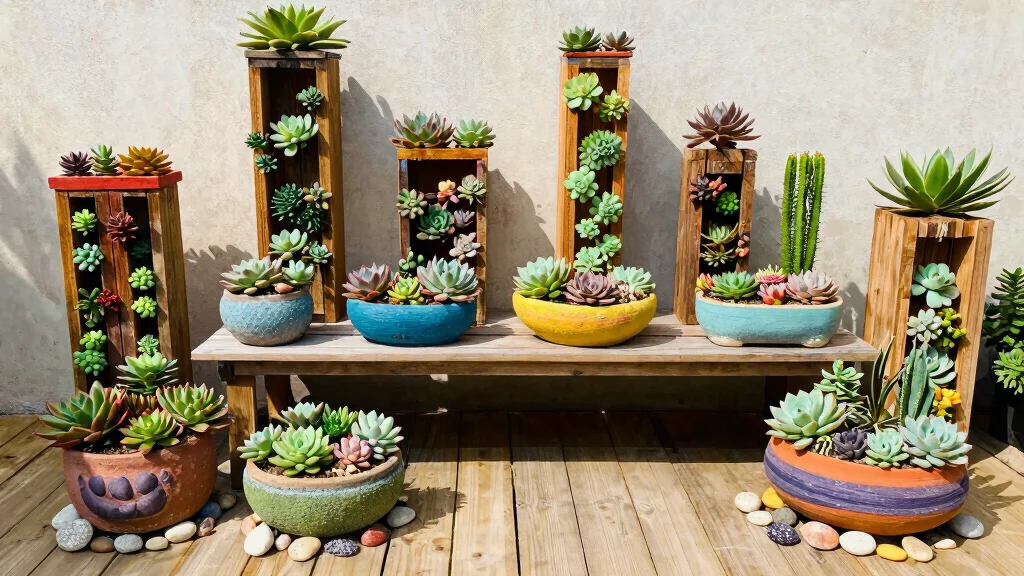 9 Unique Succulent Planter Ideas for Outdoor Low Care Spaces
