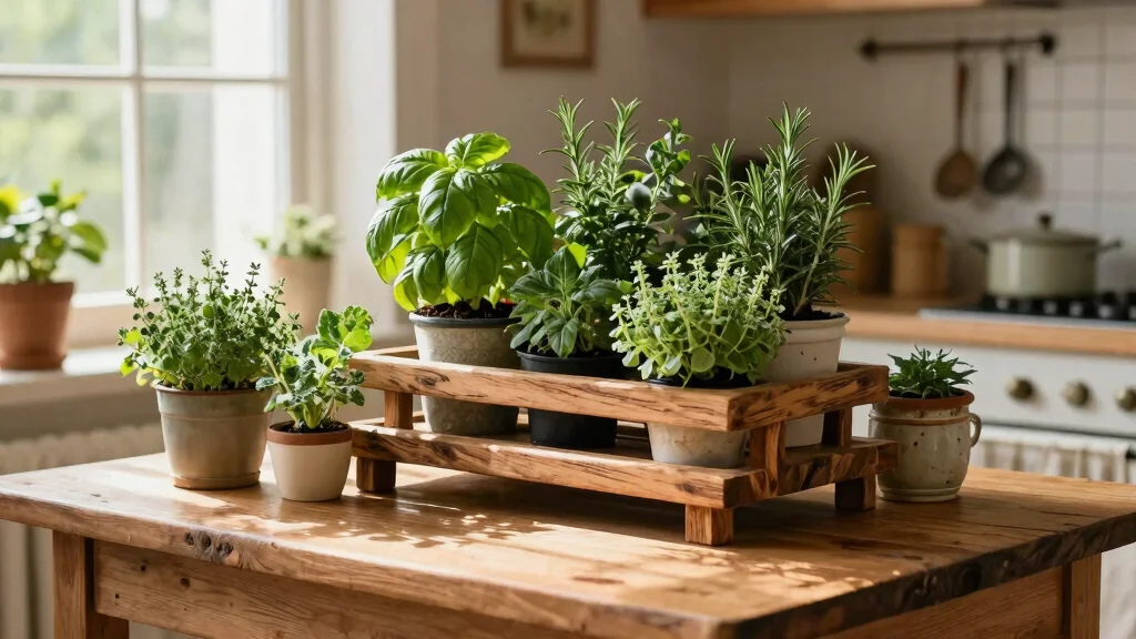 9 Useful Kitchen Plant Stand Ideas for Fresh Herbs