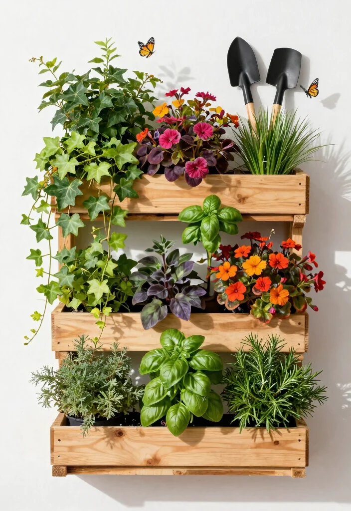9 Welcoming Outdoor Planter Ideas for Front Yards Curb Appeal 1. Vertical Garden Delight 0